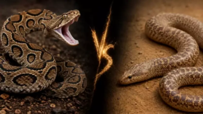 Russell's Viper vs Common Sand Boa: Key Differences Explained