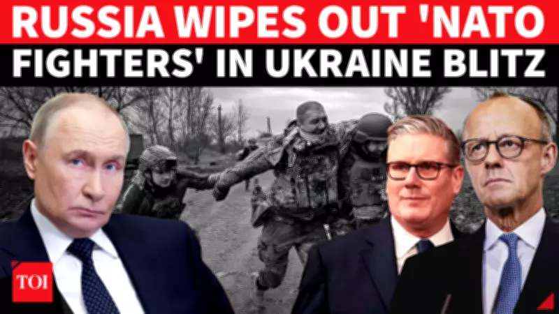 Russia Claims German, British Fighters Eliminated in Ukraine