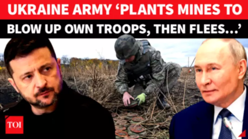 Russia Claims Ukrainian Troops Fled Near Kharkiv, Planted Mines on Fallen Comrades