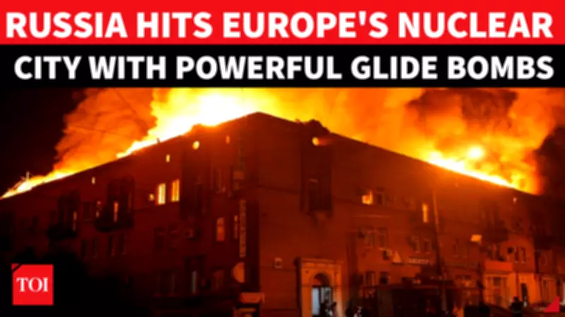 Russia Launches Massive Attack on Ukraine Nuclear City, Bombs Aircraft Station
