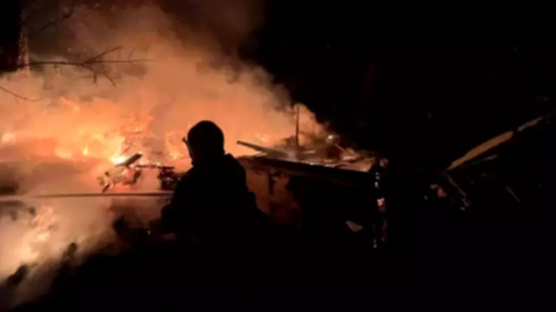 Russia Launches Massive Drone and Missile Barrage on Ukraine, Killing 9