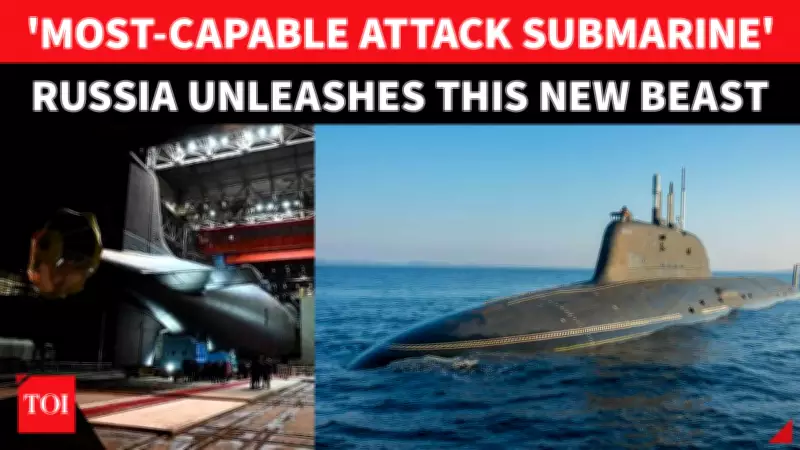 Russia Launches New Yasen-M Nuclear Submarine Murmansk, Raising NATO Concerns
