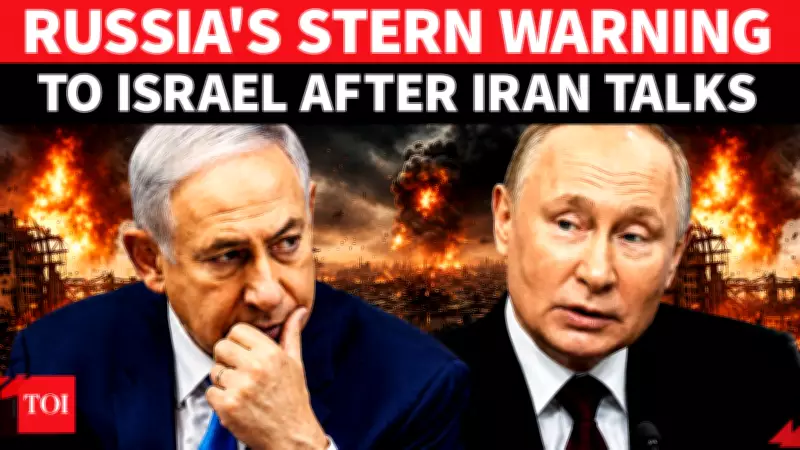 Russia Warns Israel: Accept Iran-US Peace Deal or Face Isolation