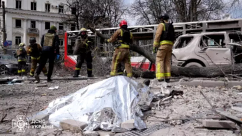 Russian drone strike kills three family members in Ukraine's Sumy region