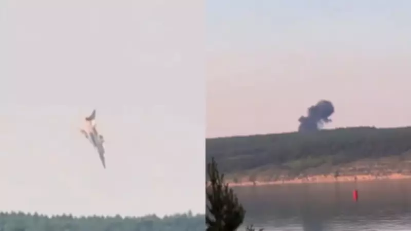 Russian Tu-22M3 Bomber Crashes in Siberia, Turning Into Fireball