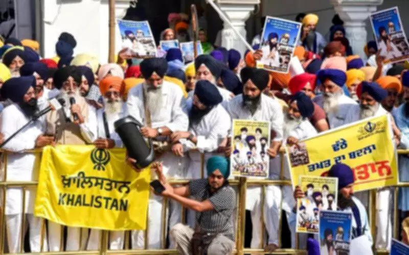 SAD (Amritsar) chief Mann attacks Damdami Taksal head over threats