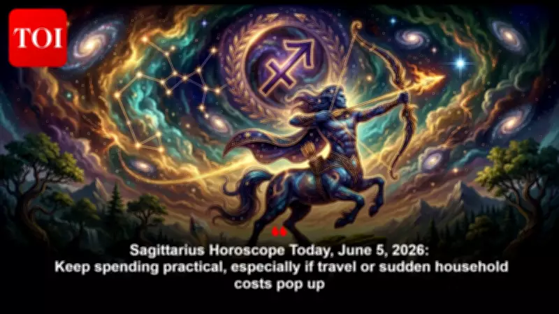 Sagittarius Horoscope: Harness Bold Energy with Care on June 5, 2026