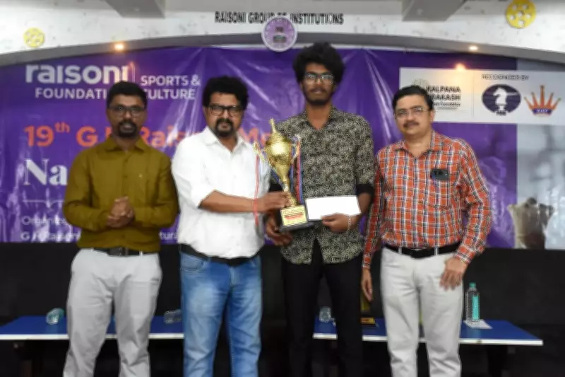 Sailesh wins GH Raisoni Memorial Chess Festival with dominant 1.5-point margin