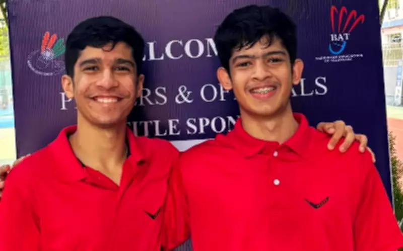 Sairaj-Satya Enter Main Draw at All India Sub-Junior Badminton