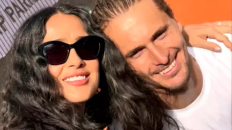 Salma Hayek Deletes Controversial Photo With Alexander Zverev at French Open 2026
