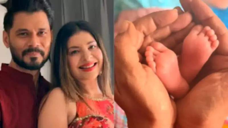 Sambhavna Seth Shares First Glimpse of Newborn Twin Son with Fans