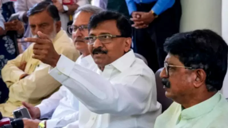 Sanjay Raut lashes out at rebel Shiv Sena (UBT) MPs, abuses media
