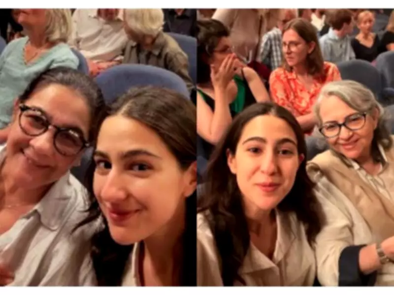 Sara Ali Khan's Theatre Night with Amrita Singh and Sharmila Tagore
