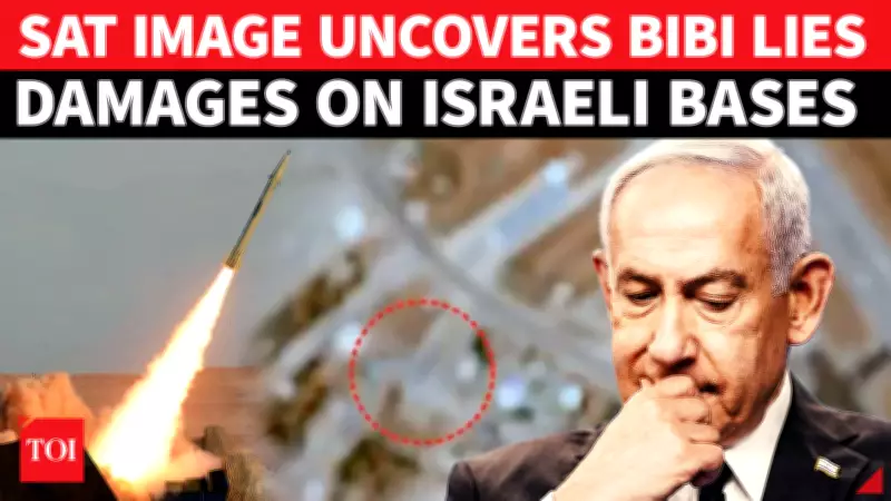Satellite Images Challenge Israel's Iran Missile Interception Claims at Ramat Base