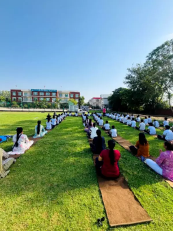 Satluj World School Derabassi Hosts Two-Hour Yoga Session for International Yoga Day