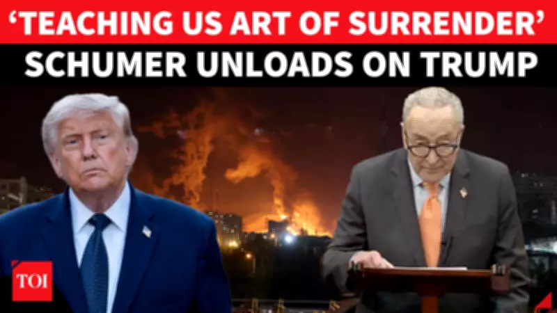 Schumer Blasts Trump Over Iran Deal, Says US Weaker After Agreement