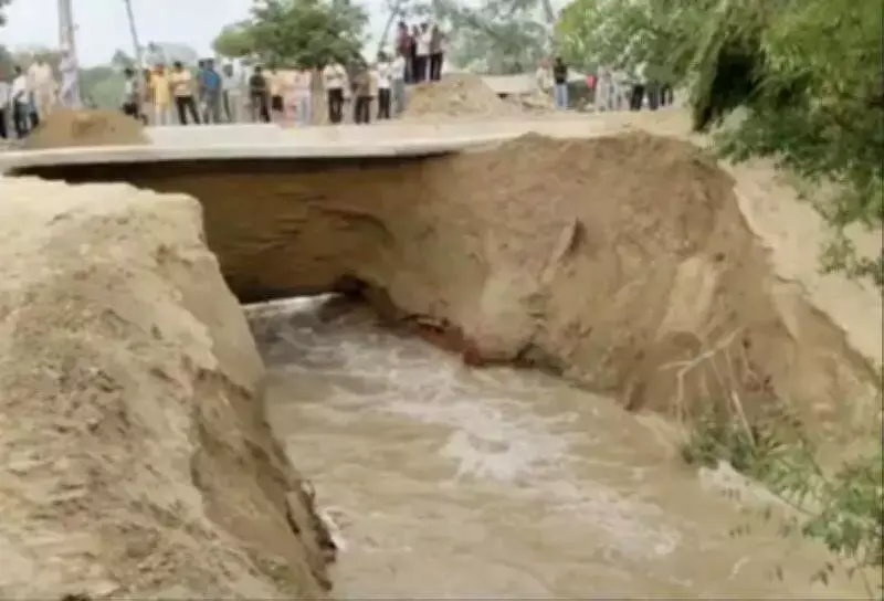 Second breach in Bhikhi distributary in 5 days, over 100 acres submerged