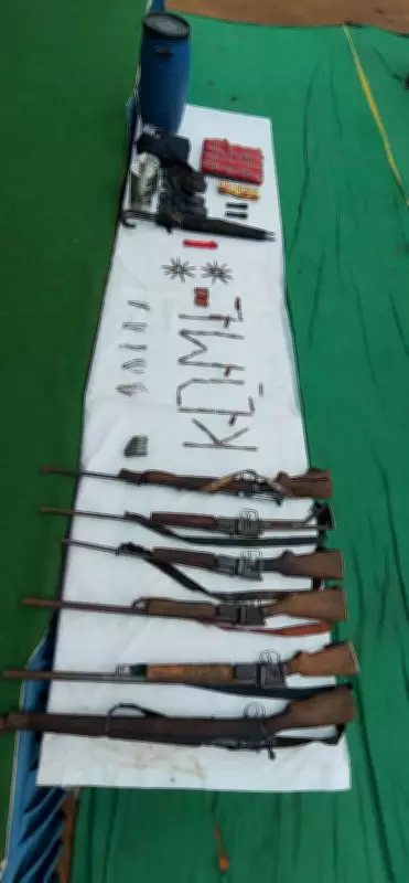 Security Forces Seize Large Maoist Arms Cache in Odisha's Kandhamal District