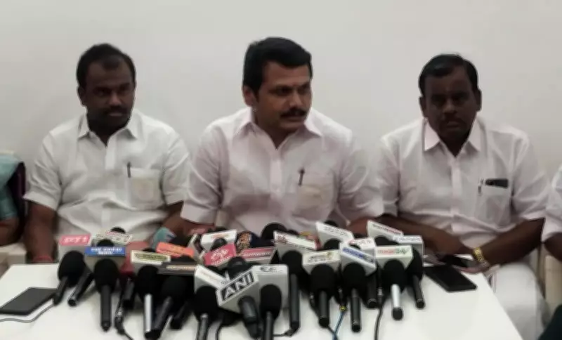 Senthil Balaji Opens Office, Slams TN Govt Over Power Cuts