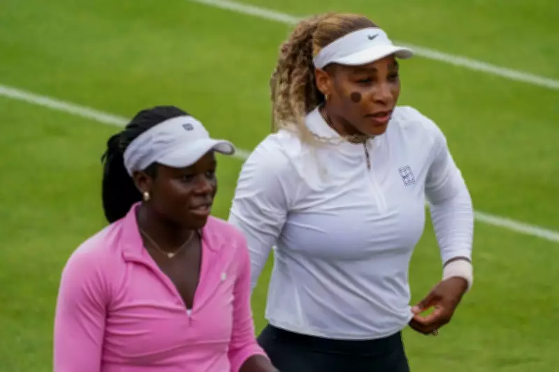 Serena Williams' Queen's Club Return Cut Short by Partner's Injury