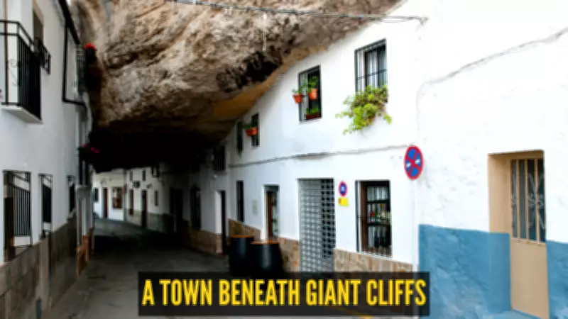 Setenil de las Bodegas: A Spanish Town Built Under Massive Cliffs