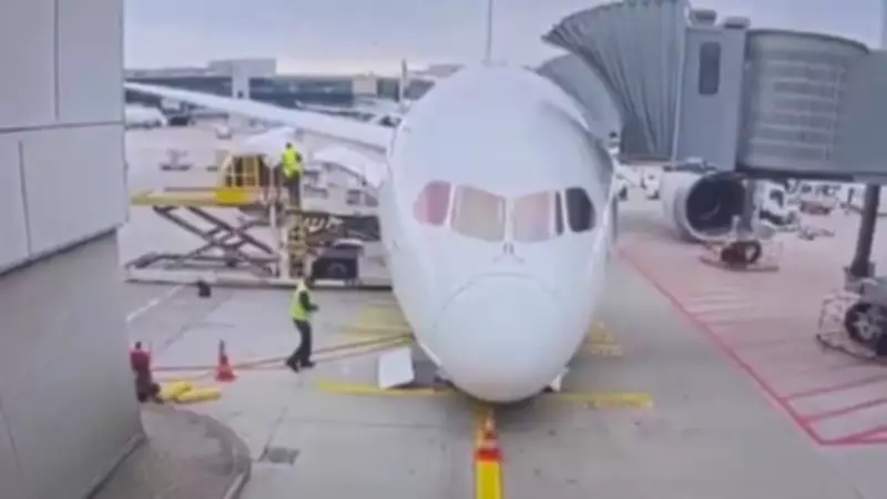 Several Lufthansa Staff Injured as Plane Nose Gear Collapses at Frankfurt Airport