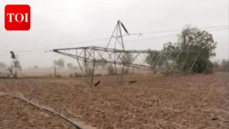 Severe Dust Storms Damage Power Infrastructure Worth Crores in Western Rajasthan