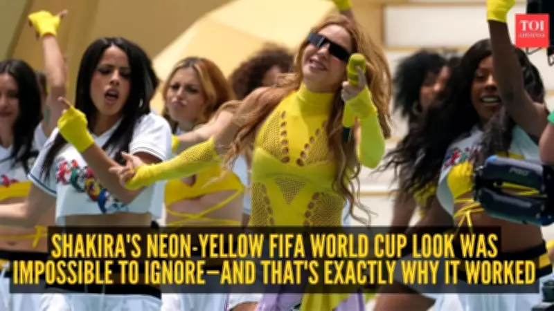 Shakira Stuns in Neon Yellow at 2026 FIFA World Cup Opening Ceremony