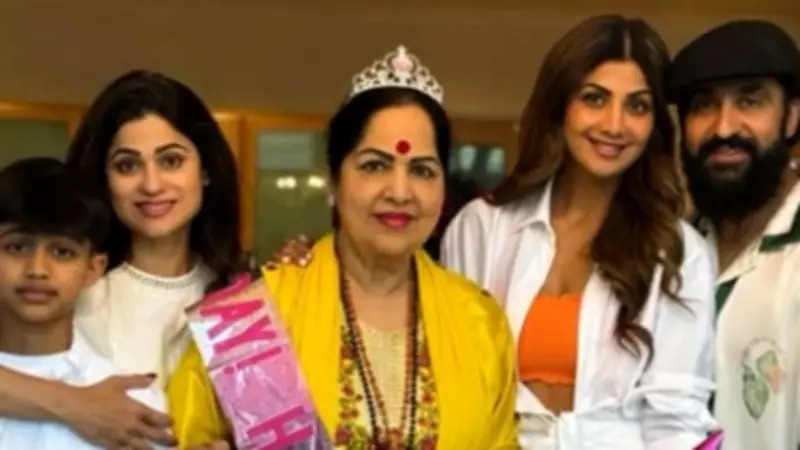 Shilpa Shetty Writes Heartfelt Birthday Note for Mother Sunanda