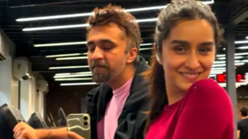 Shraddha Kapoor and Siddhant Kapoor Share Light-Hearted Gym Moment