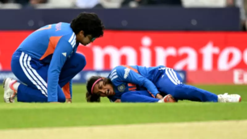 Shreyanka Patil Suffers Freak Injury; BCCI Issues Statement After Stretcher Evacuation