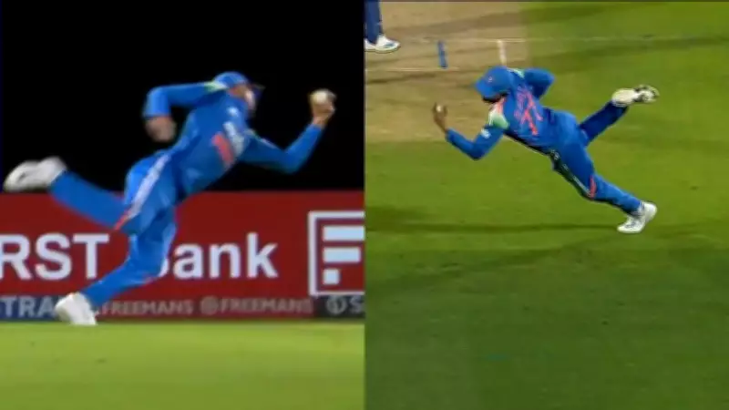Shubman Gill's One-Handed Stunner Lights Up India vs Afghanistan ODI