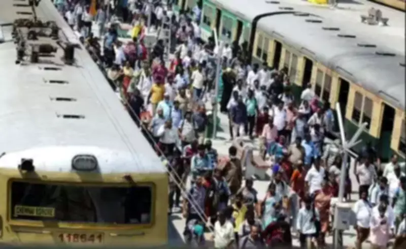 Signal Failure Disrupts Chennai Suburban Train Services During Morning Rush