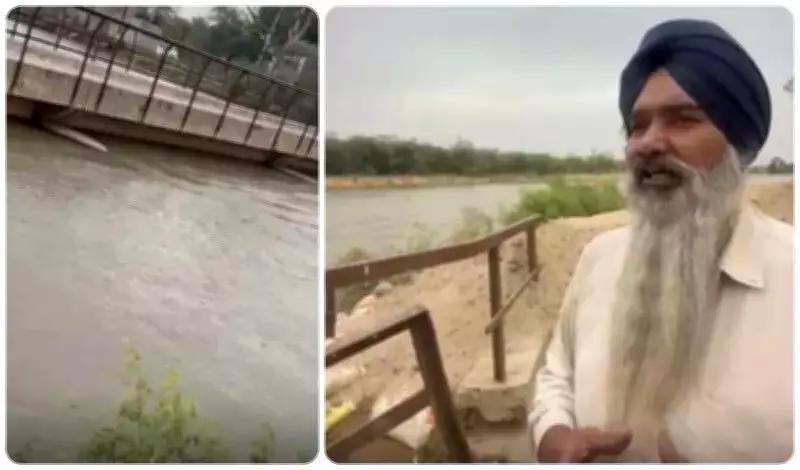 Sirhind Feeder Canal Overflow Sparks Flood Fears in Punjab Villages