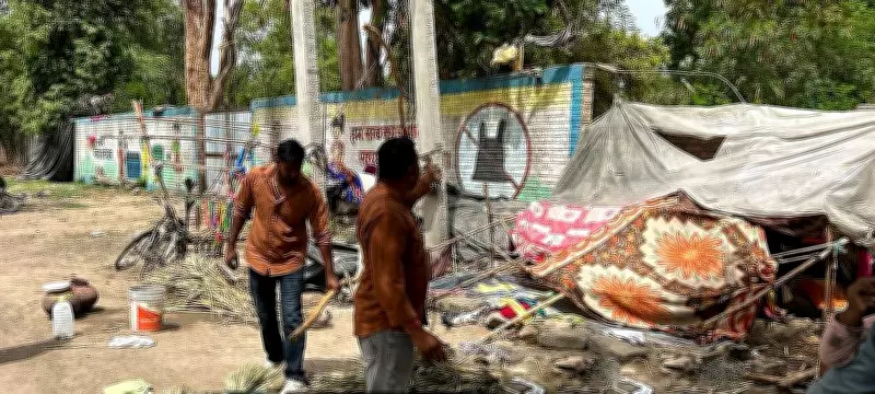 Sirsa anti-encroachment drive faces resistance; MC demolishes illegal huts