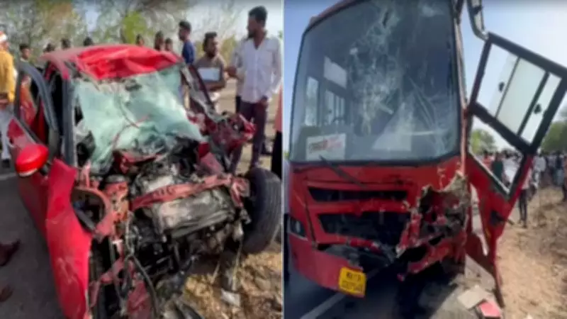 Six Killed in Triple Vehicle Crash in Jalgaon, Maharashtra