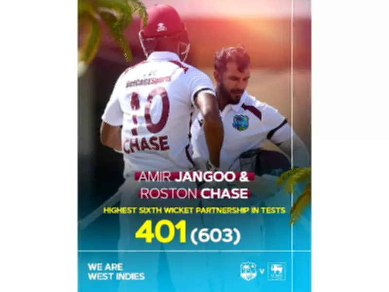 SL vs WI 1st Test: Jangoo-Chase Record 401-Run Partnership for 6th Wicket