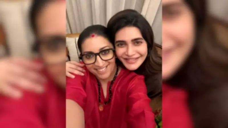 Smriti Irani Reunites with Kyunki Co-Star Karishma Tanna, Calls Her 'Baby Having a Baby'