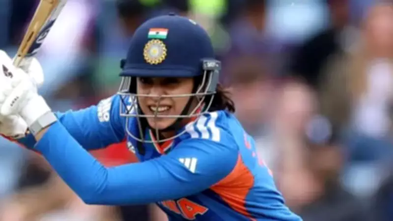 Smriti Mandhana becomes first to hit 600 fours in T20Is, leads India to record total