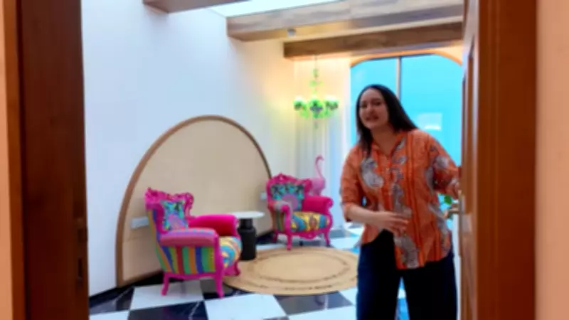 Sonakshi Sinha and Zaheer Iqbal's Penthouse: Minimalism with Bohemian Colors