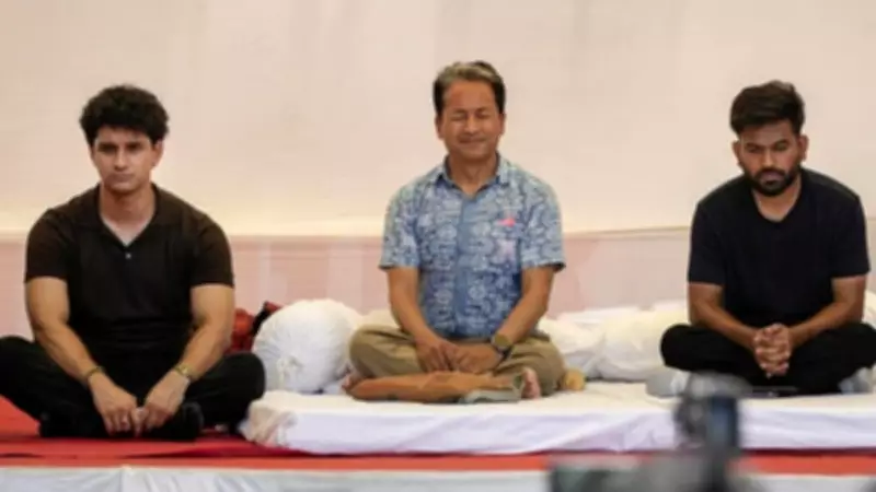 Sonam Wangchuk joins CJP protest, begins hunger strike at Jantar Mantar