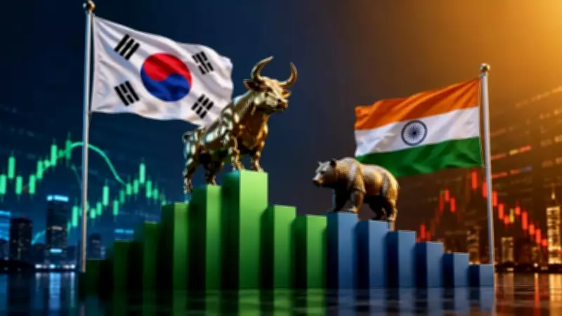 South Korea Overtakes India as World's Sixth-Largest Stock Market