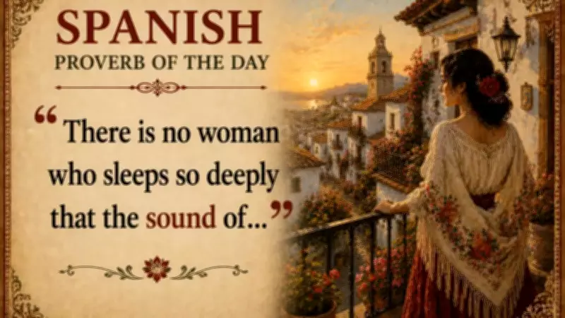 Spanish Proverb: A Guitar's Melody Wakes Any Sleeping Woman