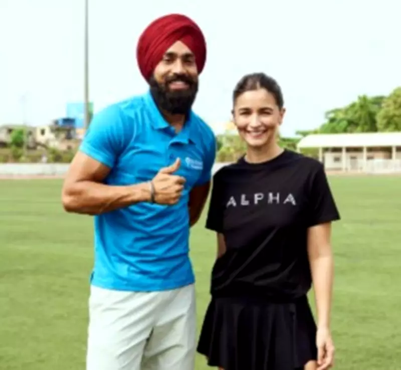 Sprinter Gurindervir Singh Teams Up with Alia Bhatt to Promote Film 'Alpha'