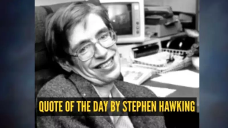 Stephen Hawking's Wisdom: Stars, Work, and Love for a Meaningful Life