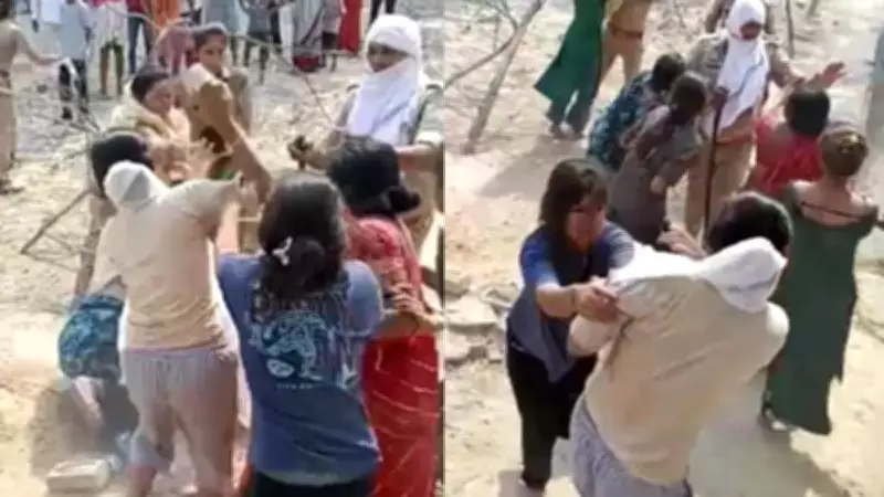 Stone Pelting During Land Survey in UP's Chandauli Injures 4 Police, 7 Arrested