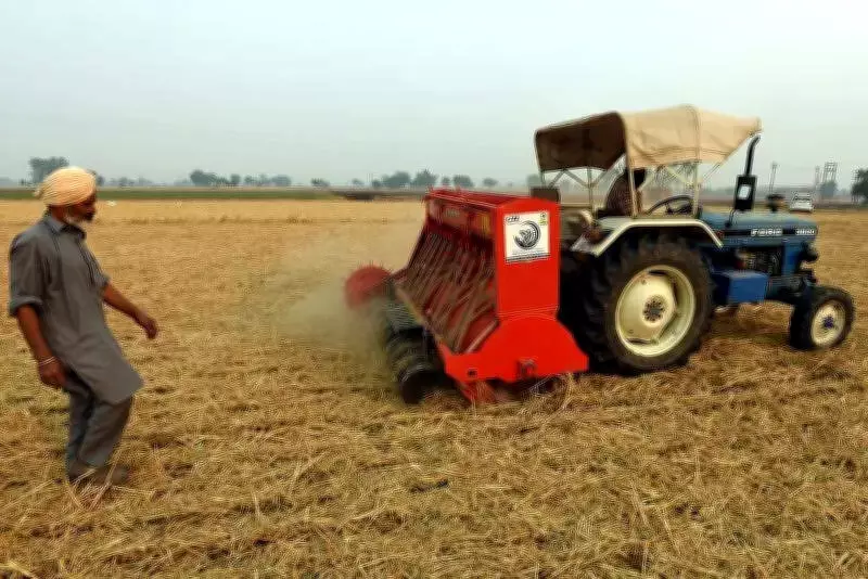 Stubble Burning Drops in Punjab but Machine Access Still a Challenge