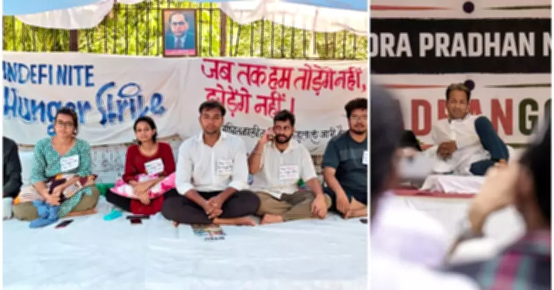Students Join Sonam Wangchuk at Jantar Mantar Hunger Strike on Day 3