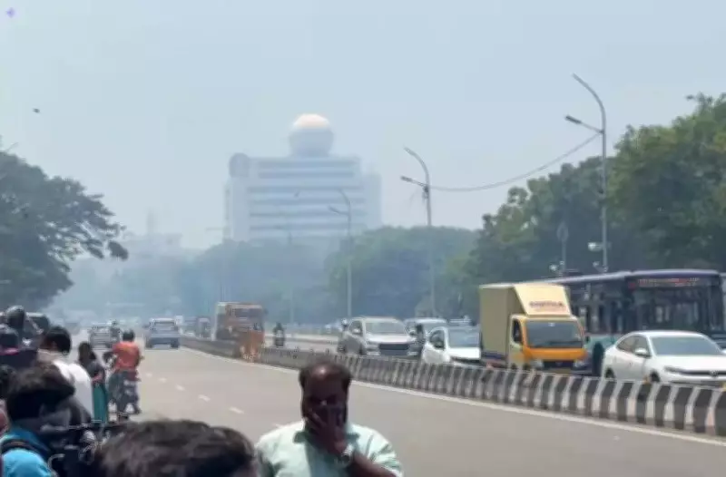 Sulphur Fire at Chennai Harbour Causes Breathing Issues, No Injuries