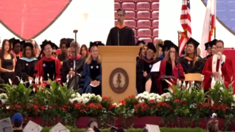 Sundar Pichai Heckled by Stanford Graduates Over Google-Israel Ties